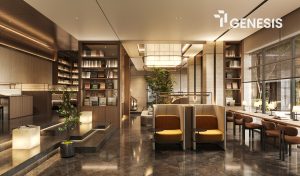 Không gian thư viện đọc sách TT GENESIS