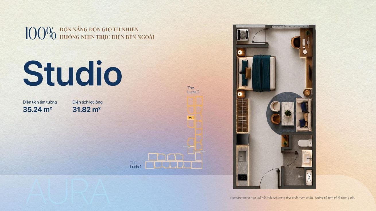 Căn hộ Studio TT Genesis